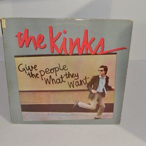 The Kinks Give The People What They Want 12” LP Vinyl Arista Record